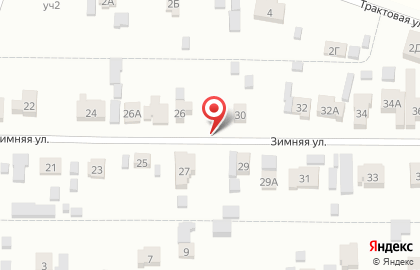 Компания по продаже мебели на улице Зимняя на карте