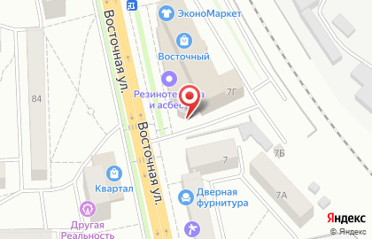 Магазин Санвент в Октябрьском районе на карте
