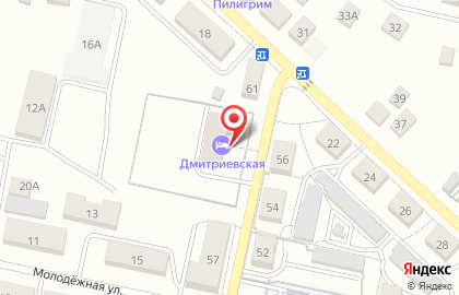 Гостиница Дмитриевская на карте