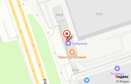 Солнышко на Рябиновой улице на карте