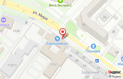 Центр Дверей на улице Мира на карте