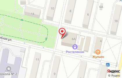 Универсам Пятёрочка на Молодёжной улице в Новочебоксарске на карте