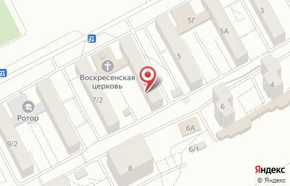 Частный детский сад Солнышко в Советском районе на карте