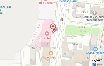 Банкомат Райффайзенбанк на улице Щепкина, 35 на карте
