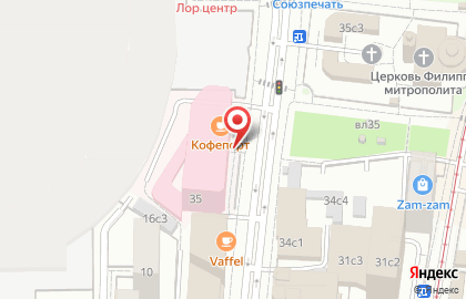 Кофейня Кофепорт в Мещанском районе на карте