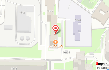 Кафе-столовая и банкетный зал Pro100.Cafe в ТЦ Охта-91 на карте