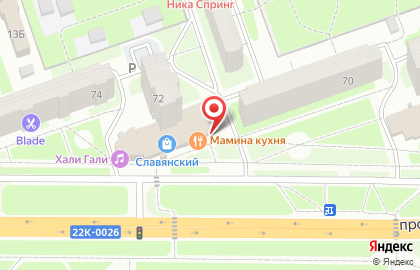 Кафе В большом городе на карте