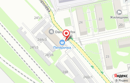 Киоск быстрого питания Шаурма на углях на карте