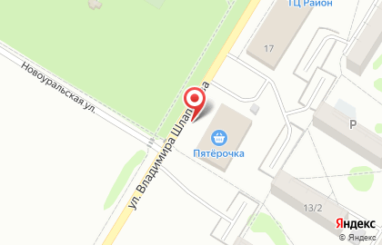 Фирменный магазин Медный Великан на Новоуральской улице на карте