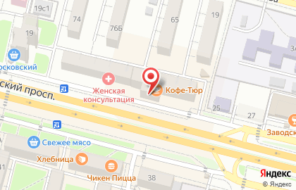 Фирменный магазин БК на Московском проспекте, 23 на карте