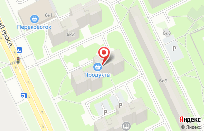 Парикмахерская в Санкт-Петербурге на карте
