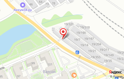 Автосервис в Волгограде на карте