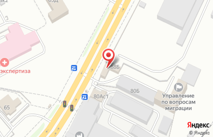 Туристическое агентство Роза ветров на Большой Нижегородской улице на карте