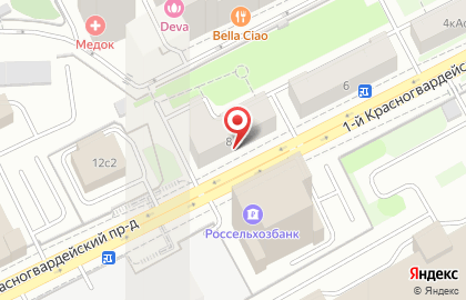 Москва-Диплом на карте