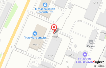 Научно-производственное предприятие АВК на Тургоякском шоссе на карте