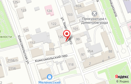 Агентство Партнер на улице Хмельницкого на карте