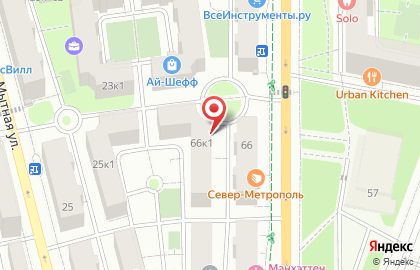 Общественный пункт охраны порядка Южного административного округа в Москве на карте