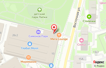 Барбершоп Mr.Leo на улице Ленинская Слобода на карте