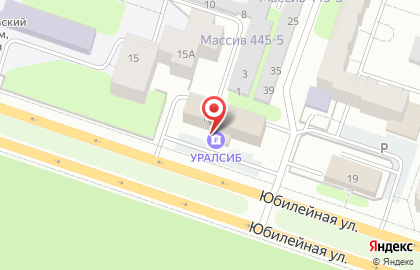 Банк Уралсиб в Перми на карте