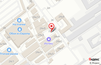 Магазин штор и карнизов и карнизов на Ново-Вокзальной улице на карте