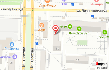 Японская парикмахерская чио чио в Комсомольском районе на карте