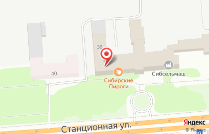 Служба доставки пирогов Сибирские Пироги на карте