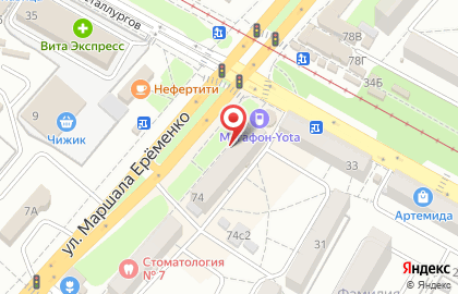 Торгово-сервисная компания Notebook Mobile Service в Краснооктябрьском районе на карте
