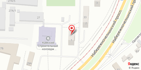 Центр восстановительной медицины на ​Набережночелнинском проспекте на карте