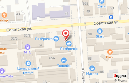 Единая служба дезинфекции на Советской улице на карте