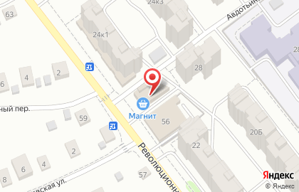 Маркет-бар ГЛАВПИВО37 "ГАРАЖ" на Революционной улице на карте