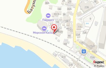 Коттеджный поселок Морской Каскад на карте