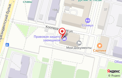Агентство недвижимости Империя Жилья на улице Ленинградской на карте