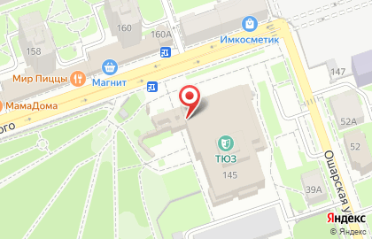 Театр Юного Зрителя на улице Максима Горького на карте