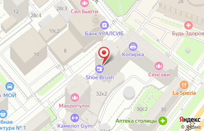 Студия бьюти-коворкинга My Salon на Комсомольском проспекте на карте
