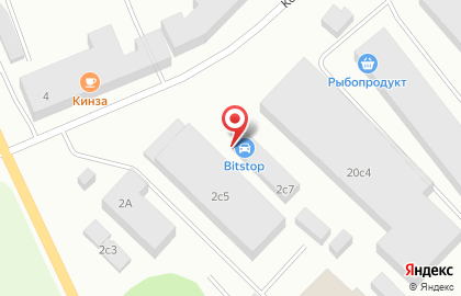 Центр автостекла Bitstop в Петрозаводске на карте