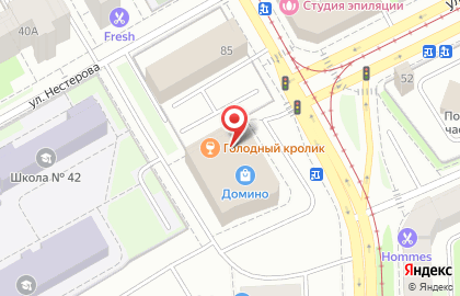 Магазин профессиональной косметики БиGooDи в Свердловском районе на карте