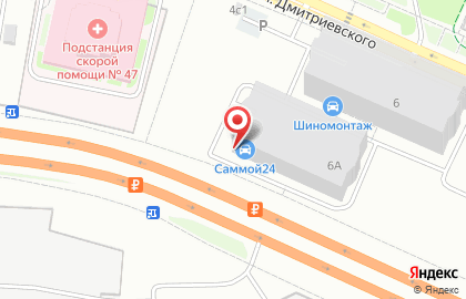 Автокомплекс в Косино-Ухтомском районе на карте