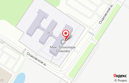 Автошкола Московский индустриальный колледж в Очаково-Матвеевском на карте