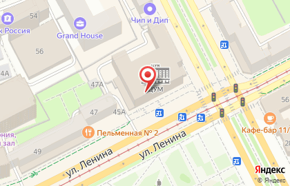 Банкомат Клюква на улице Ленина, 45 на карте