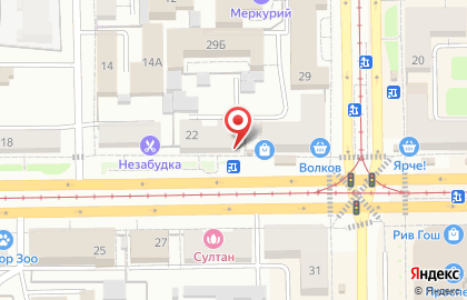 Магазин цветов Цветы24+ на проспекте Ленина на карте