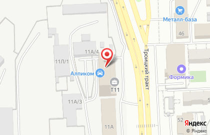 Транспортно-логистическая компания УралТрансХолдинг на Троицком тракте на карте
