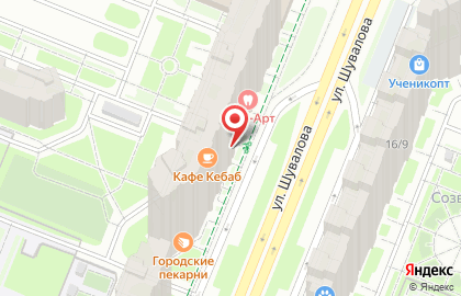 Магазин 1000 мелочей в Санкт-Петербурге на карте