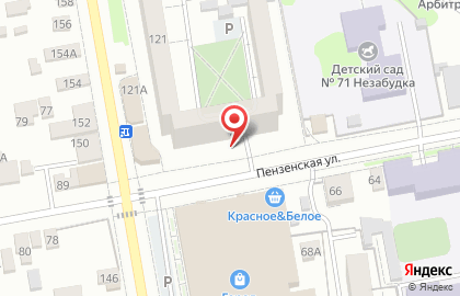 Салон красоты Кэтрин на Базарной улице на карте