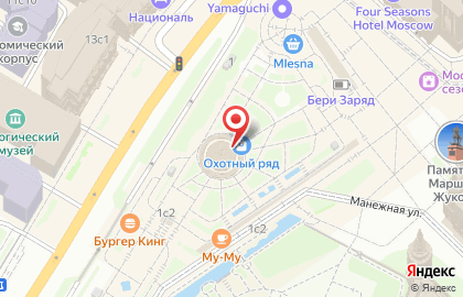 Фирменный магазин мужской и женской бижутерии Spikes на Манежной улице на карте