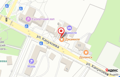 Магазин продуктов в Нальчике на карте
