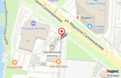 Магазин натуральных продуктов, сладостей и подарков Sultan на улице Хади Такташа на карте