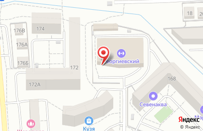 Академия боевых искусств на улице Горького на карте