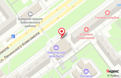 Ногтевая студия на проспекте Ленинского Комсомола на карте