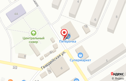 Мини-маркет Ноев Ковчег на улице Дзержинского на карте