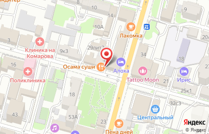 Компания Уровень в Фрунзенском районе на карте